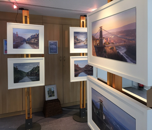 Art Posts at Clifton Suspension Bridge Visitors Centre